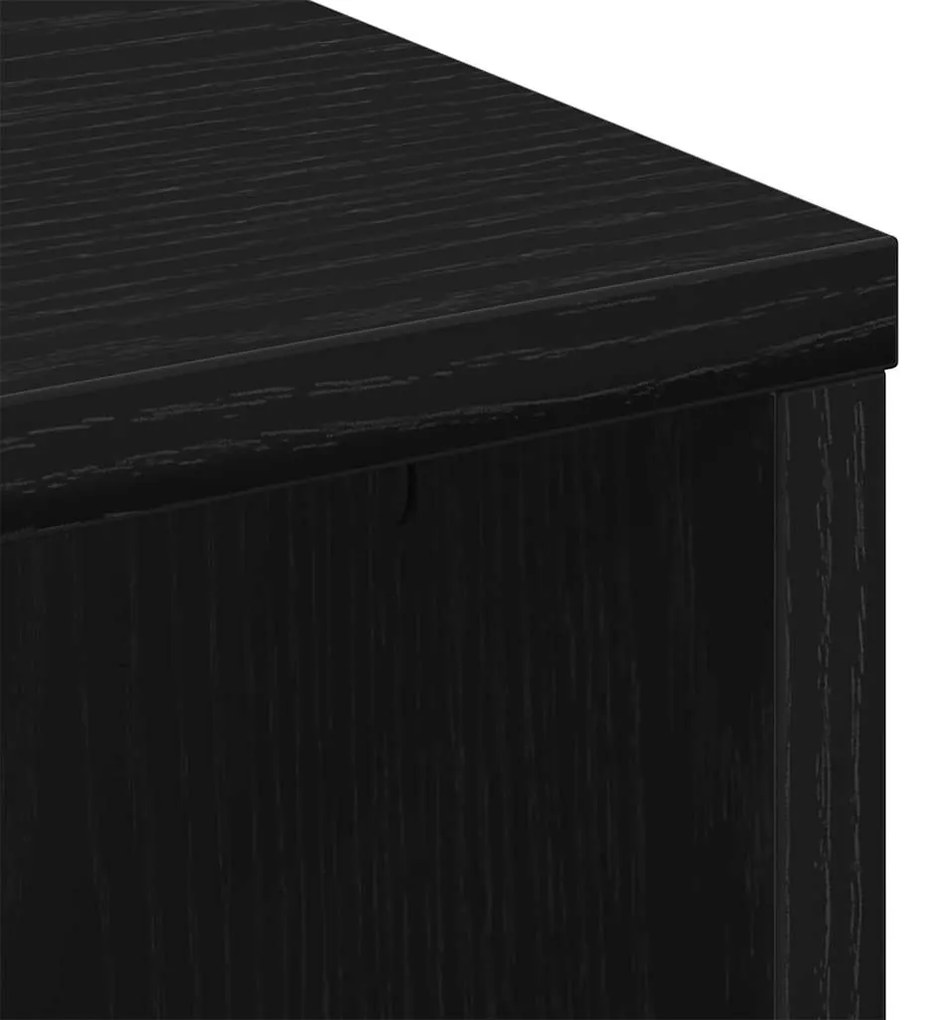 vidaXL Τραπεζάκι σαλονιού Μαύρη δρυς 100 x 50 x 40 cm