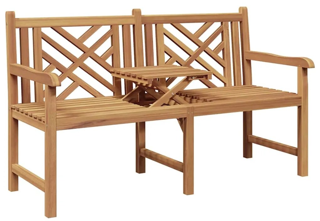 vidaXL παγκάκι Άλλο Καφέ 150 x 60 x 90 εκ Μασίφ ξύλο teak
