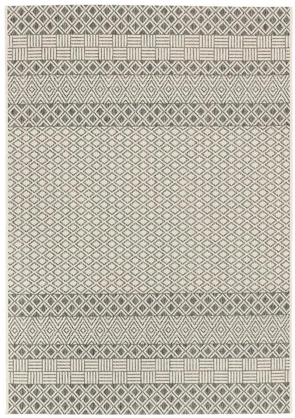ΧΑΛΙ ETHNIK  1391D GREY-ECRU - 133X190  NewPlan