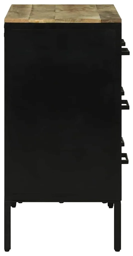 vidaXL Πλάι Καφέ 70 x 35 x 70 εκ. Μασίφ ξύλο μάνγκο