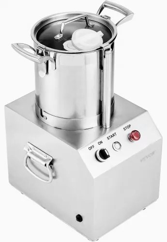 VEVOR Food Processor &amp; Vegetable Chopper 4L Food-Grade Stainless Steel Blender
