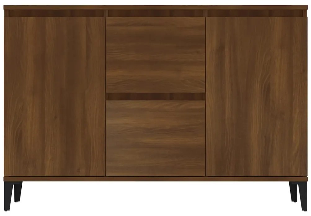 vidaXL Μπουφές Καφέ Δρυς 102 x 35 x 70 εκ. από Επεξεργασμένο Ξύλο