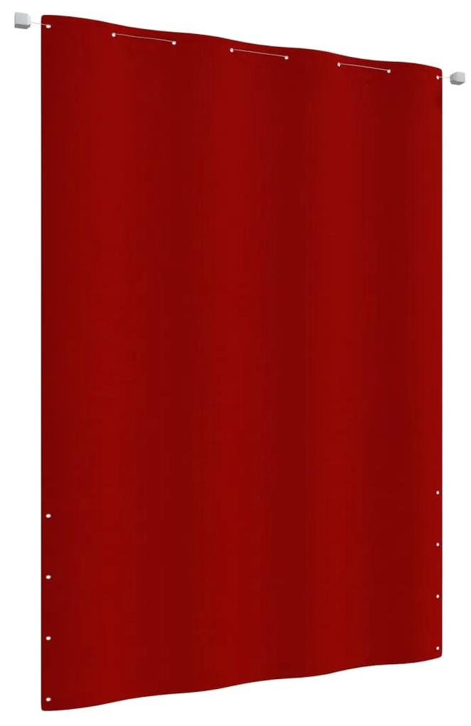 Διαχωριστικό Βεράντας Κόκκινο 160 x 240 εκ. Ύφασμα Oxford
