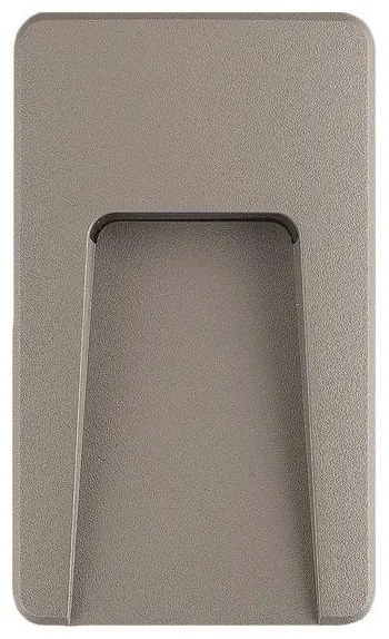 Απλίκα LED Εξωτερικού Χώρου Eurolamp 145-52023 Grey