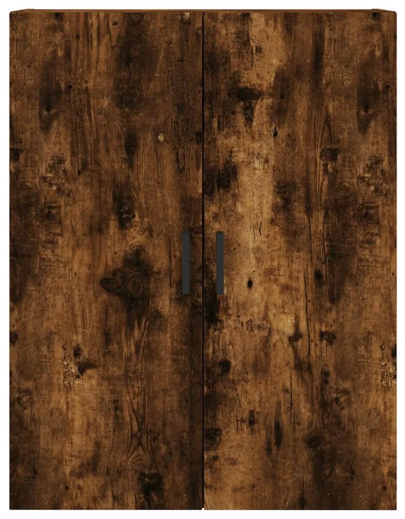 vidaXL Ντουλάπια Τοίχου 2 τεμ. Καπνιστή Δρυς 69,5 x 34 x 90 εκ.