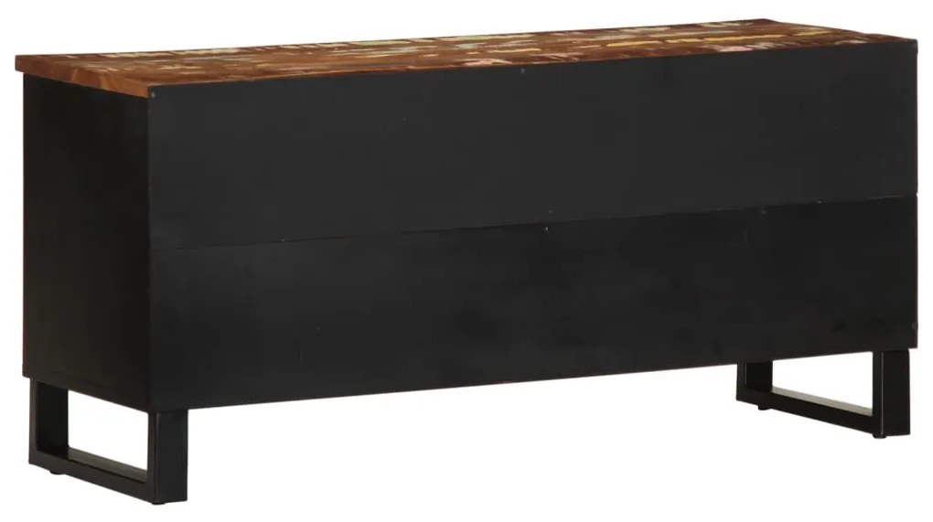 vidaXL Έπιπλο Τηλεόρασης 100x33x46εκ. Μασίφ Ανακυκλ. Ξύλο &amp; Επεξ. Ξύλο