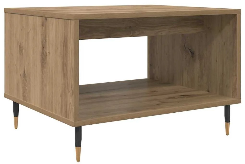 vidaXL Τραπεζάκι σαλονιού artisan δρυς 60 x 50 x 40 εκ