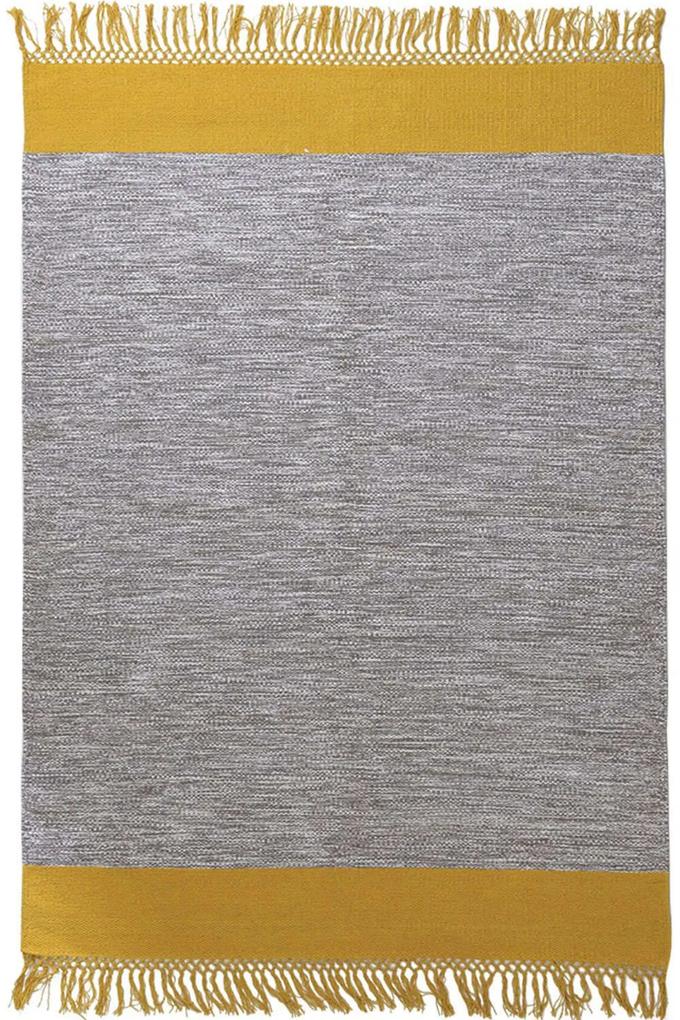 Χαλί Urban Cotton Kilim Flitter Yellow Royal Carpet 130X190cm