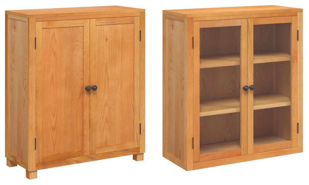 vidaXL Σετ Αποθηκευτικών Επίπλων με αποθήκευση Καφέ Επεξεργασμένο ξύλο