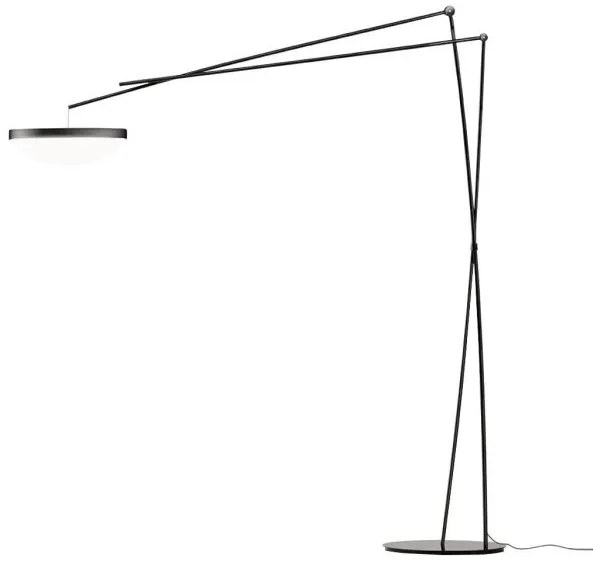 Επιδαπέδιο Φωτιστικό LED 15W Reading Light Dimmer Effimera F5 Prandina-1B32000414600-Μαύρο 1B32000414600