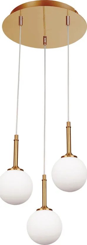 Κρεμαστό φωτιστικό InLight 4016-3-ROSETTE