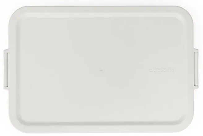 Κουτί τροφίμων Brabantia Make&Take 1006292, 2 l, Με διαχωριστικά, Στεγανό κλείσιμο, Χωρίς BPA, Ανοιχτό γκρι