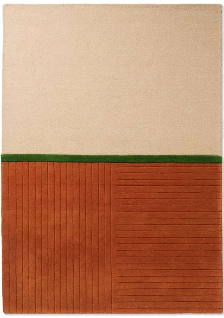 Χαλί Décor Rhythm Tangerine 098003 Orange-Beige Brink &amp; Campman 250X350cm