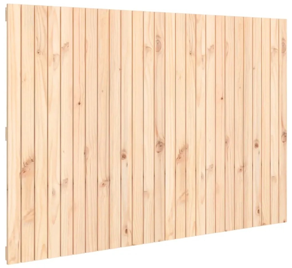 vidaXL Κεφαλάρι Επιτοίχιο 166x3x110 εκ. από Μασίφ Ξύλο Πεύκου