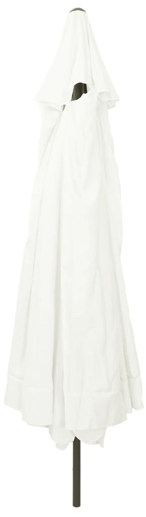 vidaXL Ομπρέλα Κήπου 395 x 245 cm Άμμος Λευκή