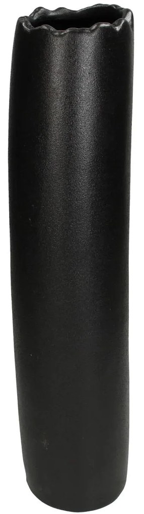 Βάζο ArteLibre Μαύρο Κεραμικό 11.5x11x49.8cm-05153487