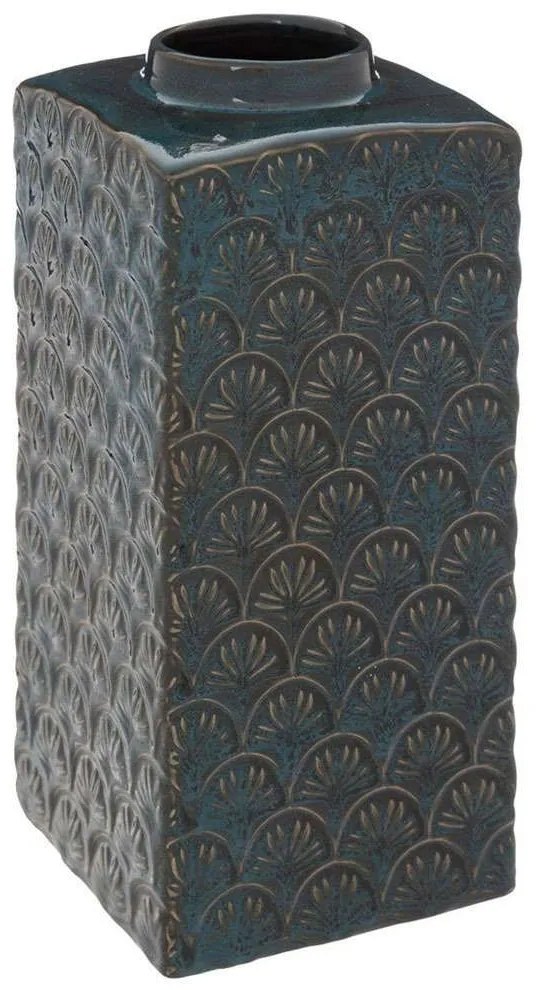 Βάζο Jil 07.196671 11x25cm Blue Ceramic