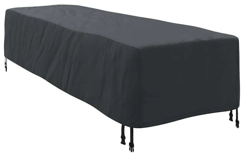 vidaXL Κάλυμμα επίπλων εξωτερικού χώρου 210 x 74 x 40 εκ