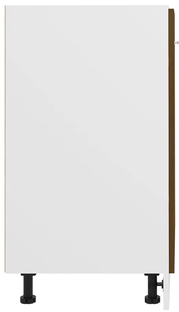 vidaXL Ντουλάπι "Lyon" Καφέ Δρυς 60x46x81,5 εκ. από Τεχνητό Ξύλο