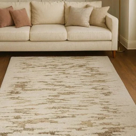 Beauty Home Χαλί Puffy Art 9655 Μπεζ 200x290