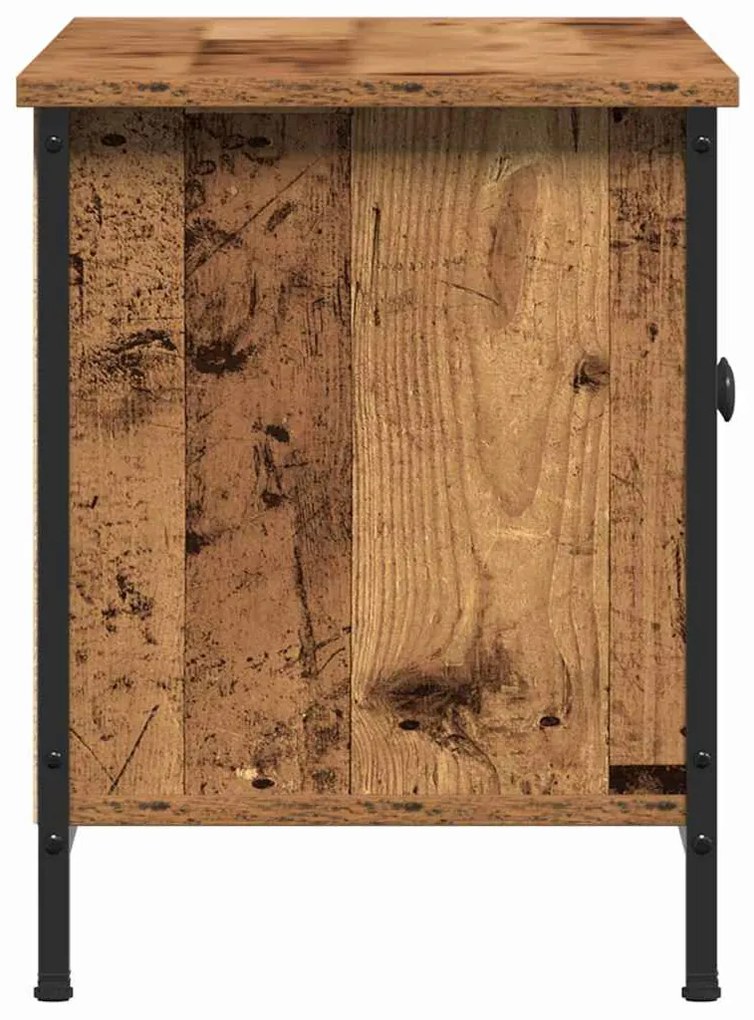 vidaXL Ντουλάπι Τηλεόρασης Παλαιό ξύλο 100 x 35 x 45 εκ.