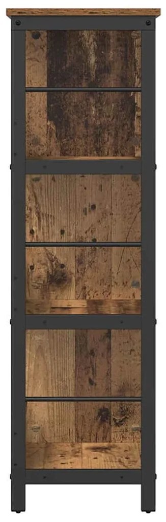 vidaXL Ράφι Βιβλίων Παλιό Ξύλο 102 x 32 x 104,5 εκ. Επεξεργασμένο ξύλο