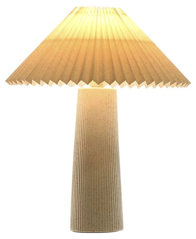 Επιτραπέζιο Φωτιστικό Home ESPRIT Μπεζ Κεραμικά 50 W 220 V 35 x 35 x 41 cm