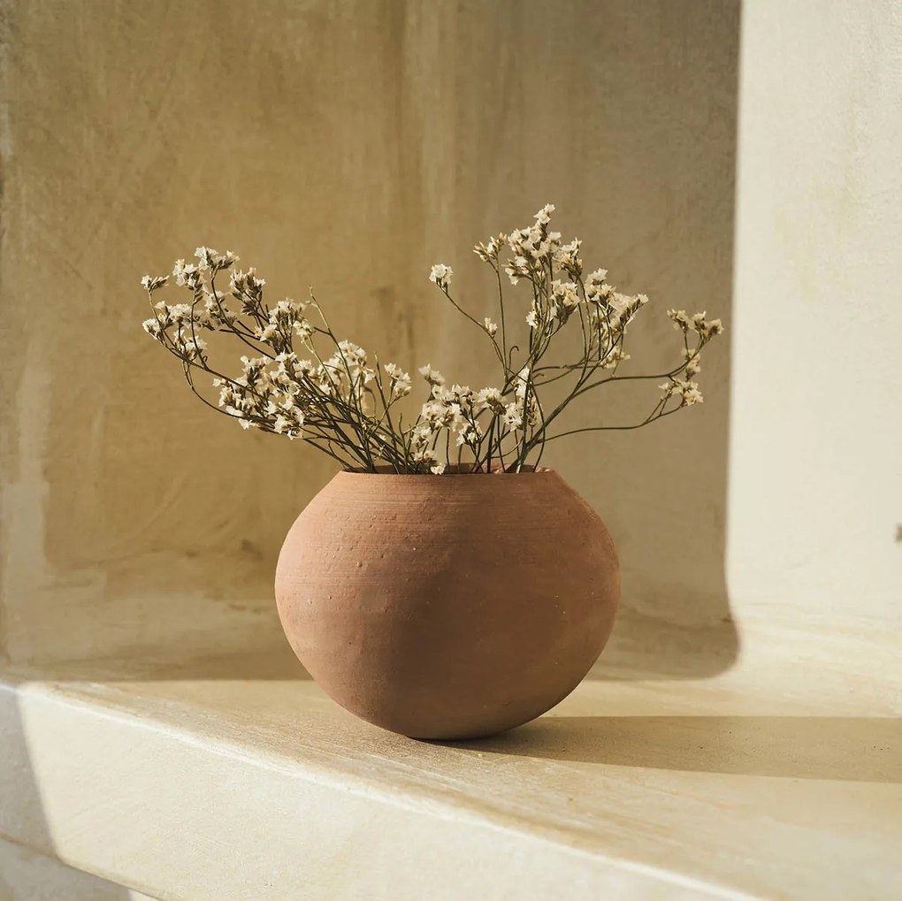 Διακοσμητικό Βάζο (Φ13x12) Gofis Home Dalila 170
