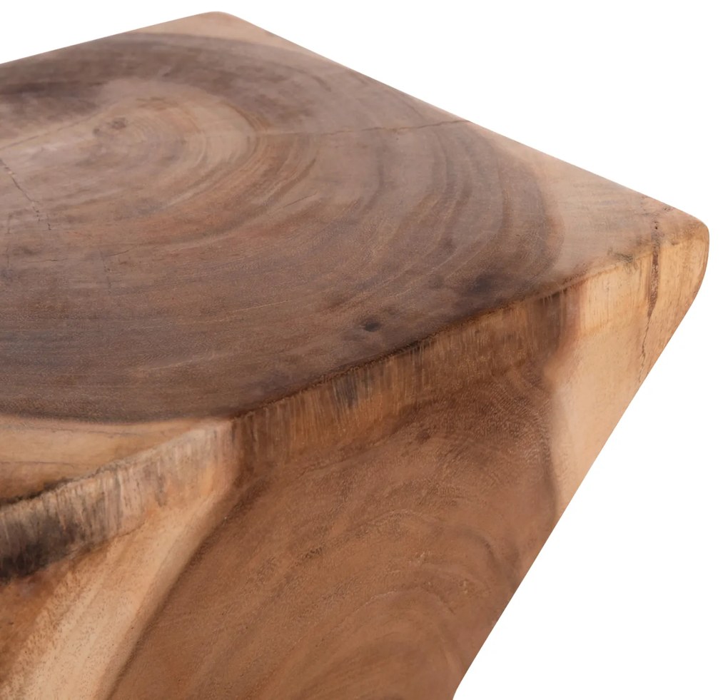 ΒΟΗΘΗΤΙΚΟ ΣΚΑΜΠΟ ANVIL HM9756.11 ΞΥΛΟ SUAR ΣΕ ΦΥΣΙΚΟ ΧΡΩΜΑ 31x31x45Yεκ.