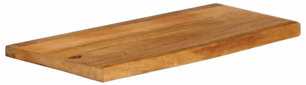 vidaXL Επιφάνεια Τραπεζιού 80x20x3,8 εκ. Live Edge Μασίφ Ξύλο Μάνγκο