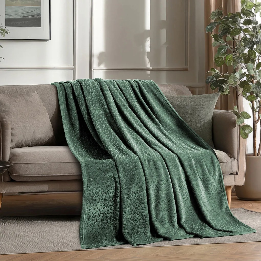 Ριχτάρι Καναπέ Διθέσιου Fleece (170x250) Melinen Giza D.Aqua