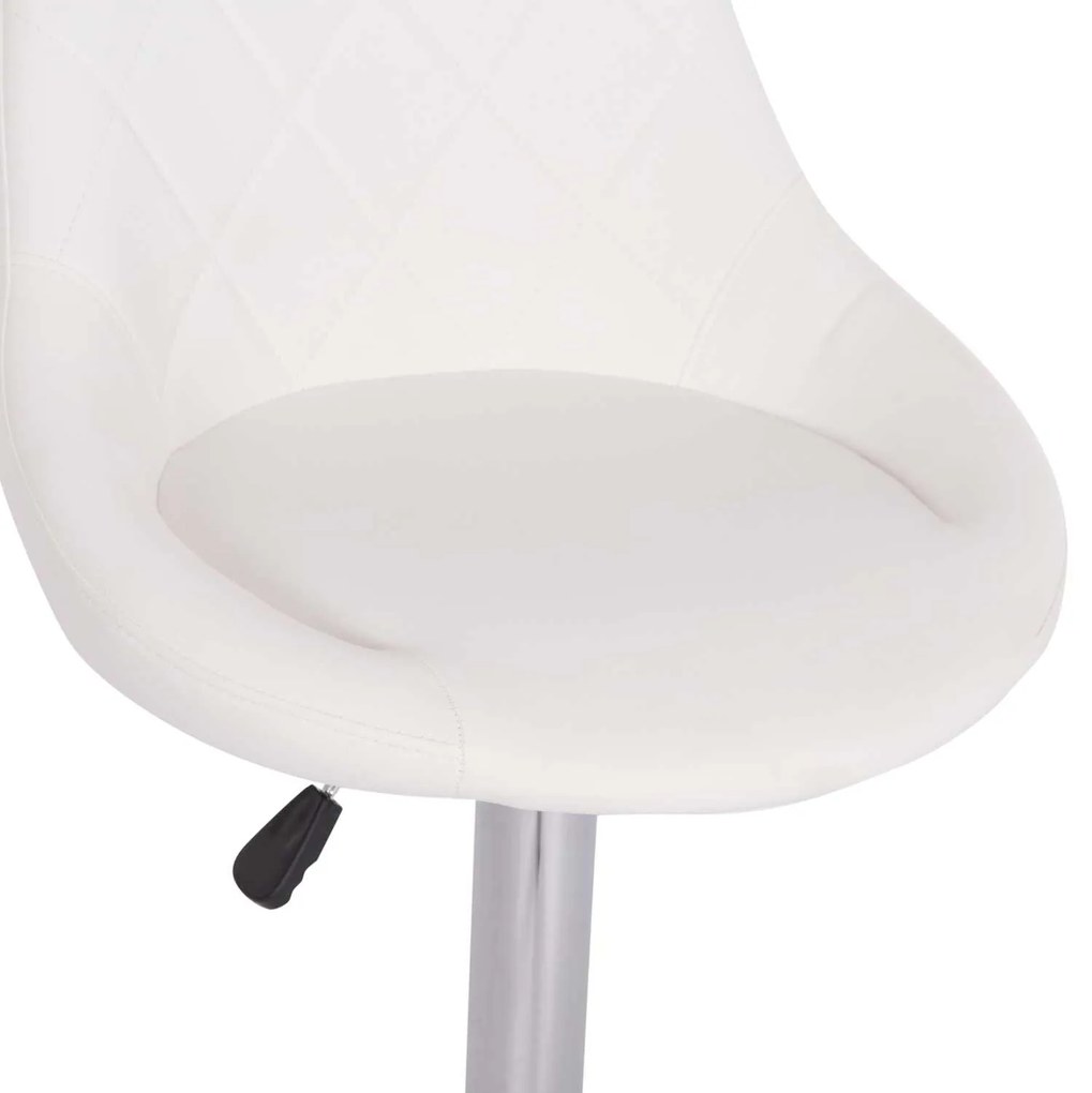 ΣΚΑΜΠΟ ΜΠΑΡ ROSE HM204.22 ΜΕ ΑΜΟΡΤΙΣΕΡ ΧΡΩΜΙΟΥ & ΛΕΥΚΟ PU 48x45x105Υεκ.