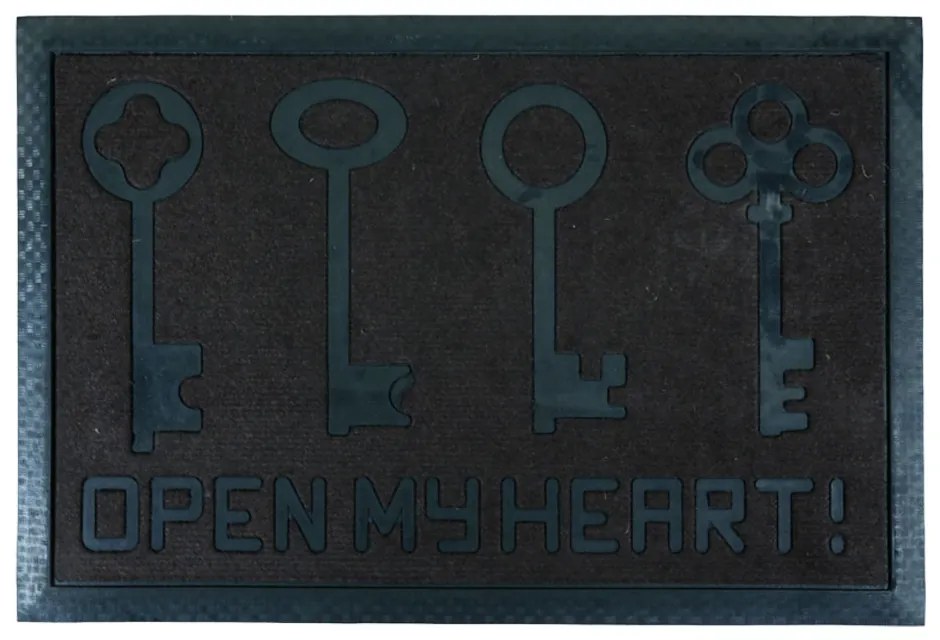 ΠΑΤΑΚΙ ΕΙΣΟΔΟΥ HEART KEY ΜΠΕΖ 40Χ60 San Lorentzo 1700643A