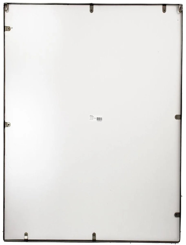 Καθρέπτης ArteLibre Μαύρο Μέταλλο 77x3x77cm