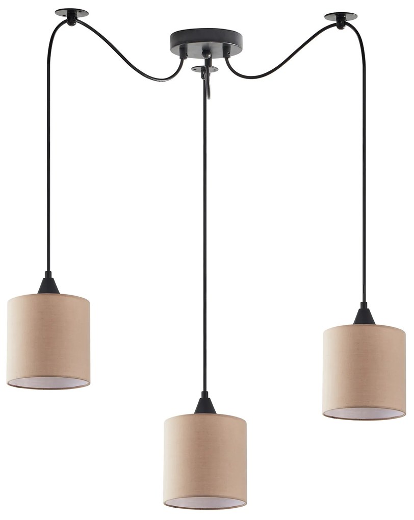 SE21-BL-B10-BL3-SH3 ADEPT PENDANT Brown Shaade Pendant+ HOMELIGHTING 77-9017