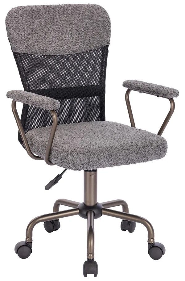 BELL ΚΑΡΕΚΛΑ ΓΡΑΦΕΙΟΥ ΓΚΡΙ GUNMETAL 54x52x92