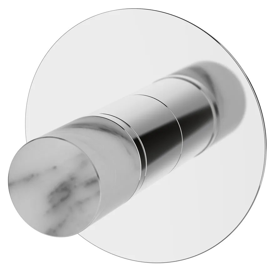 KARAG  JOAN Μίκτης ντους μονός JOAN Marmo Bianco 24666-425A-MB KARAG KARAG-5206836669991