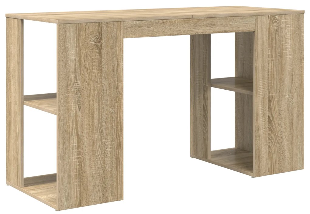 vidaXL Γραφείο Sonoma Oak Sonoma oak Επεξεργασμένο ξύλο