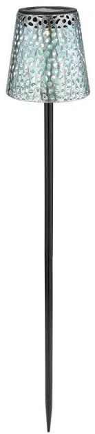 Ηλιακό Καρφωτό Φωτιστικό LED 0,06W ΙΡ44 Globo Lighting-36562S-Μαύρο-Ασημί 36562S