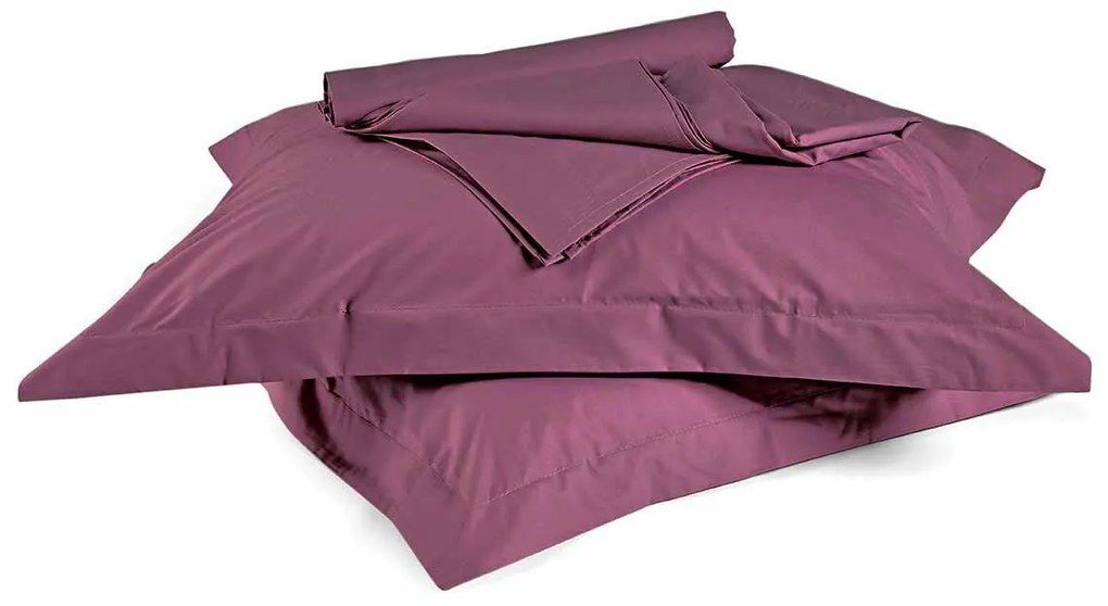 Σεντόνι King Size Με Λάστιχο (180x200+25)  Kentia True Colors Μωβ