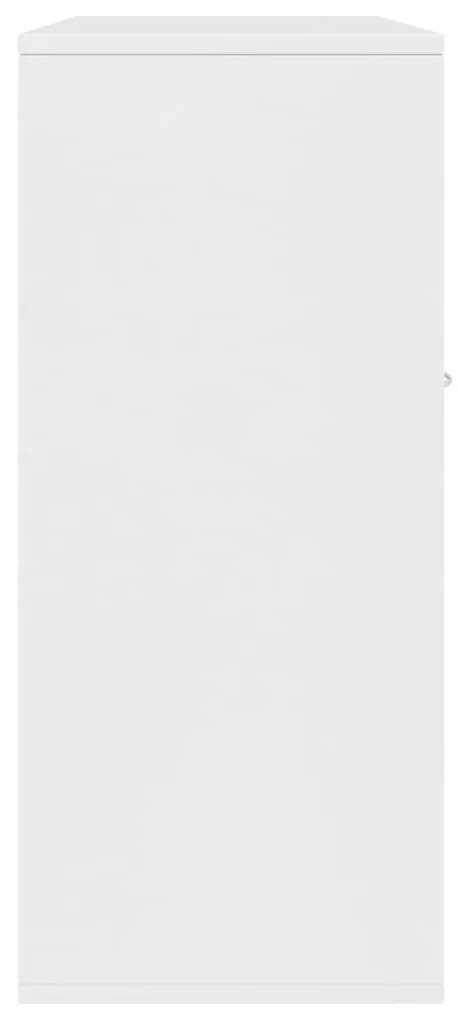 vidaXL Μπουφές Λευκός 88 x 30 x 70 εκ. από Μοριοσανίδα