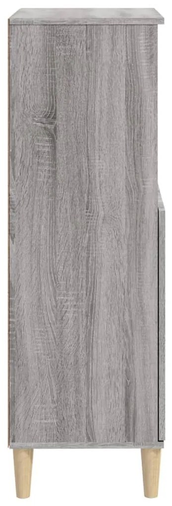 vidaXL Ντουλάπι Γκρι Sonoma 60 x 36 x 110 εκ. από Επεξεργασμένο Ξύλο