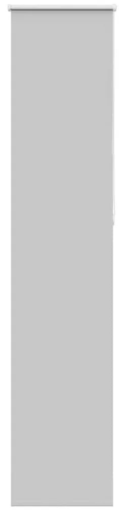 vidaXL Roller Blind Blackout ανοιχτό γκρι 50x230 cm Πλάτος υφάσματος