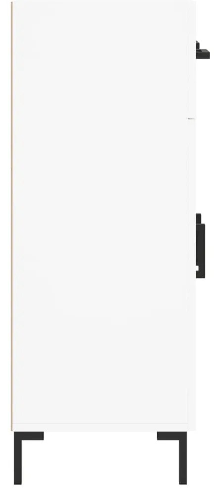 vidaXL Ντουλάπι Λευκό 69,5 x 34 x 90 εκ. από Επεξεργασμένο Ξύλο