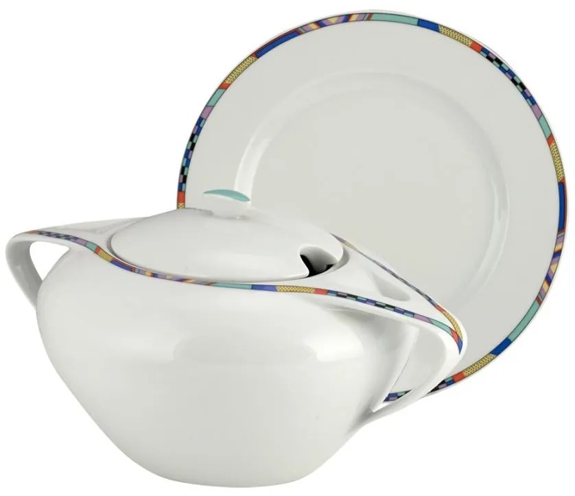 Σερβίτσιο Φαγητού Σετ 72τμχ Πορσελάνης Bianca WM Collection N1640/1421