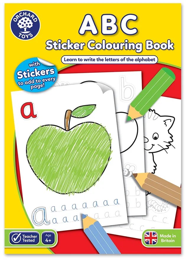 Orchard Toys Βιβλίο Ζωγραφικής ABC ORCHCB02