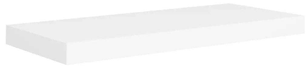 Ράφια Τοίχου 2 τεμ. Άσπρα 60 x 23,5 x 3,8 εκ. MDF - Λευκό