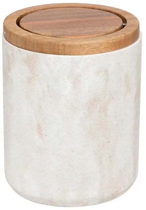 Kαλάθι απορριμμάτων Comο 5Five με χωρητικότητα 1.5L και διαστάσεις 11.9x11.9x15.8cm - Beige