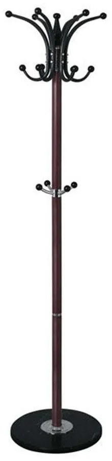 Καλόγερος Περιστρεφόμενος Patrick Ε725,2 37x175cm Walnut Metal,Marble