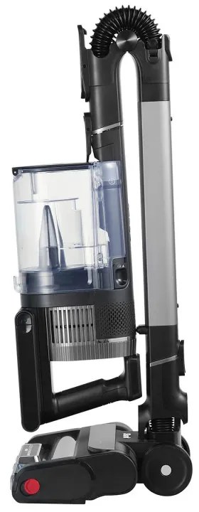 Όρθια ηλεκτρική σκούπα Shark IZ420EUT, 309W, Βραχίονας αποσπώμενος, 0.85 l, Αυτονομία 120 λεπτά, Clean Sense IQ, LED, PowerFins Plus, Γκρι